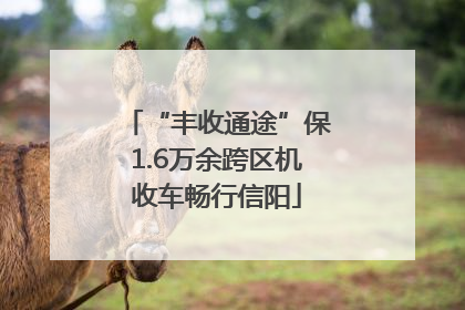 “丰收通途”保1.6万余跨区机收车畅行信阳