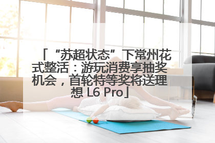 “苏超状态”下常州花式整活：游玩消费享抽奖机会，首轮特等奖将送理想 L6 Pro