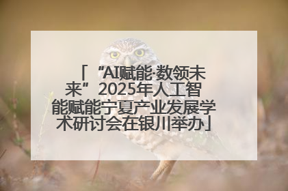 “AI赋能·数领未来”2025年人工智能赋能宁夏产业发展学术研讨会在银川举办