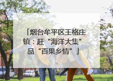 烟台牟平区王格庄镇：赶“海洋大集” 品“百果乡情”