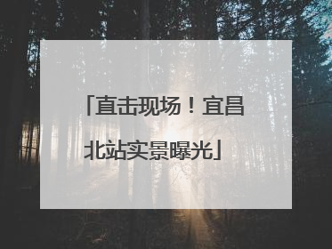 直击现场！宜昌北站实景曝光