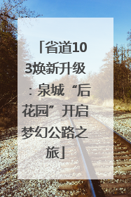 省道103焕新升级：泉城“后花园”开启梦幻公路之旅
