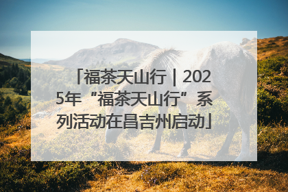 福茶天山行｜2025年“福茶天山行”系列活动在昌吉州启动