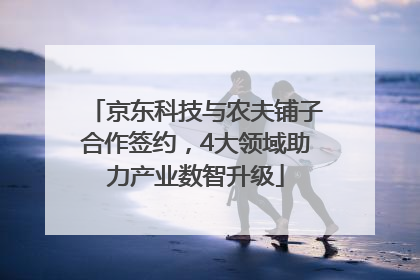 京东科技与农夫铺子合作签约，4大领域助力产业数智升级