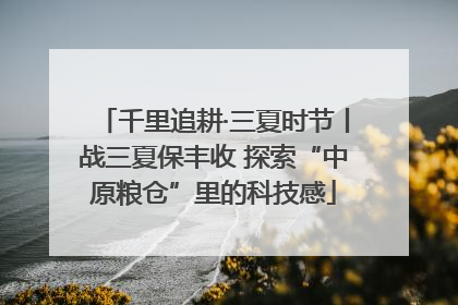 千里追耕·三夏时节丨战三夏保丰收 探索“中原粮仓”里的科技感