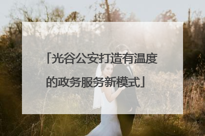 光谷公安打造有温度的政务服务新模式