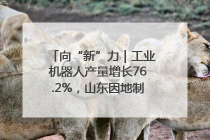 向“新”力｜工业机器人产量增长76.2%，山东因地制宜发展新质生产力