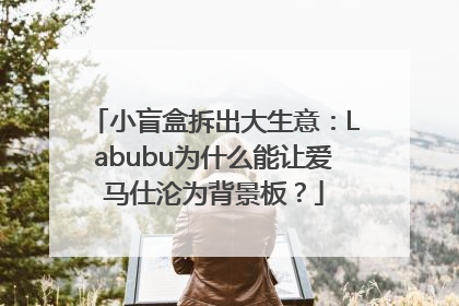 小盲盒拆出大生意：Labubu为什么能让爱马仕沦为背景板？