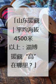 山东援藏｜平均海拔4500米以上：淄博援藏“高”在哪里？