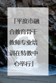 平度市融合教育骨干教师专业培训在特教中心举行