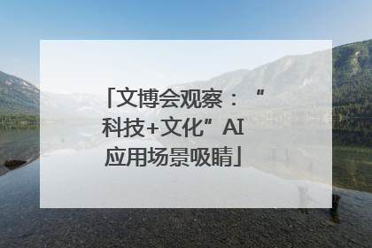 文博会观察：“科技+文化”AI应用场景吸睛