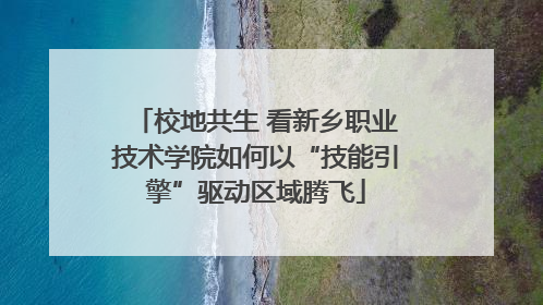 校地共生 看新乡职业技术学院如何以“技能引擎”驱动区域腾飞