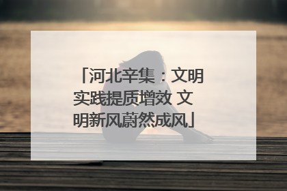 河北辛集：文明实践提质增效 文明新风蔚然成风