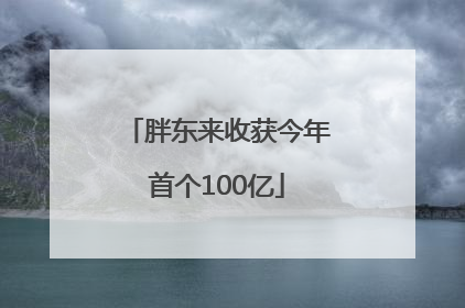 胖东来收获今年首个100亿