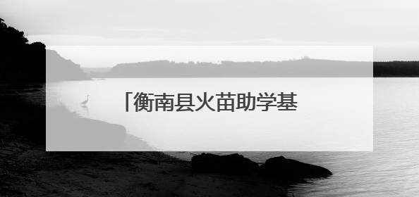 衡南县火苗助学基金会助力城关学子“坐”享新课堂
