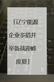 辽宁能源企业多措并举备战迎峰度夏