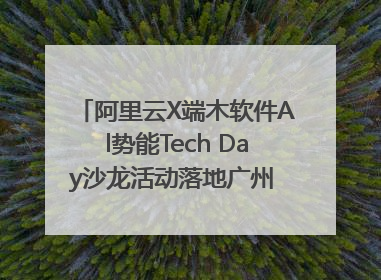 阿里云X端木软件Al势能Tech Day沙龙活动落地广州 邀您共启AI势能