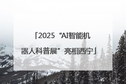 2025“AI智能机器人科普展”亮相西宁
