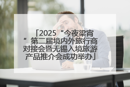 2025“今夜梁宵”第二届境内外旅行商对接会暨无锡入境旅游产品推介会成功举办