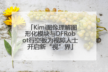 Kimi图像理解图形化模块与DFRobot行空板为视障人士开启新“视”界